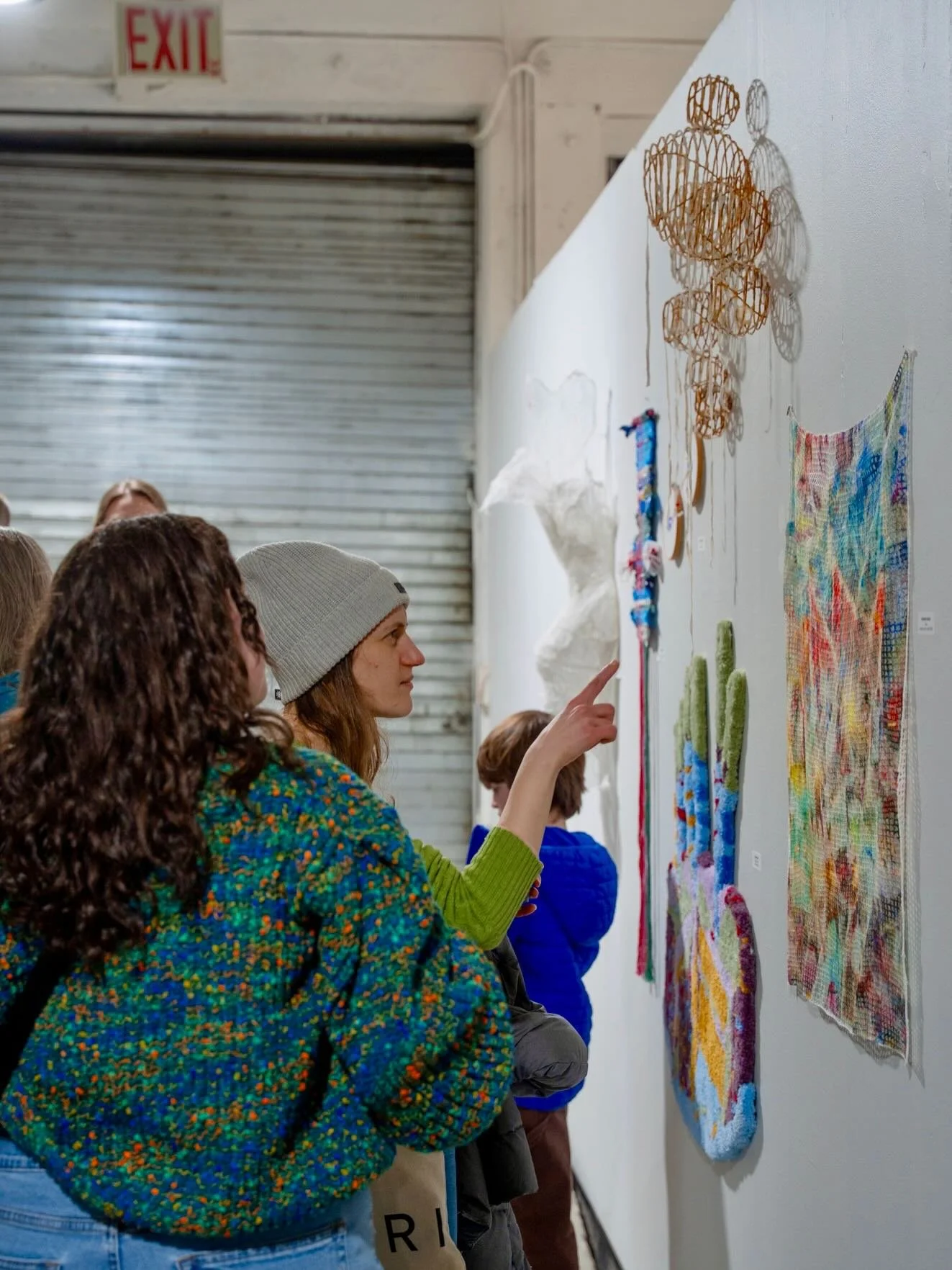FINAL DAY! Today&rsquo;s your last chance to view &ldquo;Fiber&rdquo; at #AlterWorkStudios Stop in before 9pm to take a look. 

📸: Sarah Alvira (Sarah-Alvira.com)