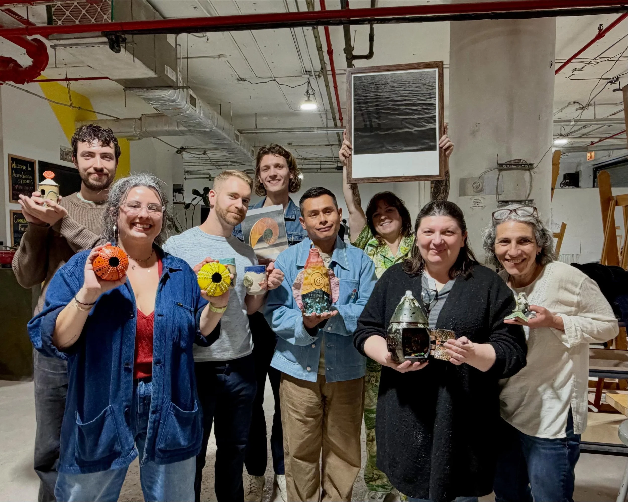 Over the last two months, we challenged our members to create work with an &ldquo;Under the Sea&rdquo; theme. Here are the results! Each artist presented their work at our monthly potluck. Thank you all for sharing your creativity!
