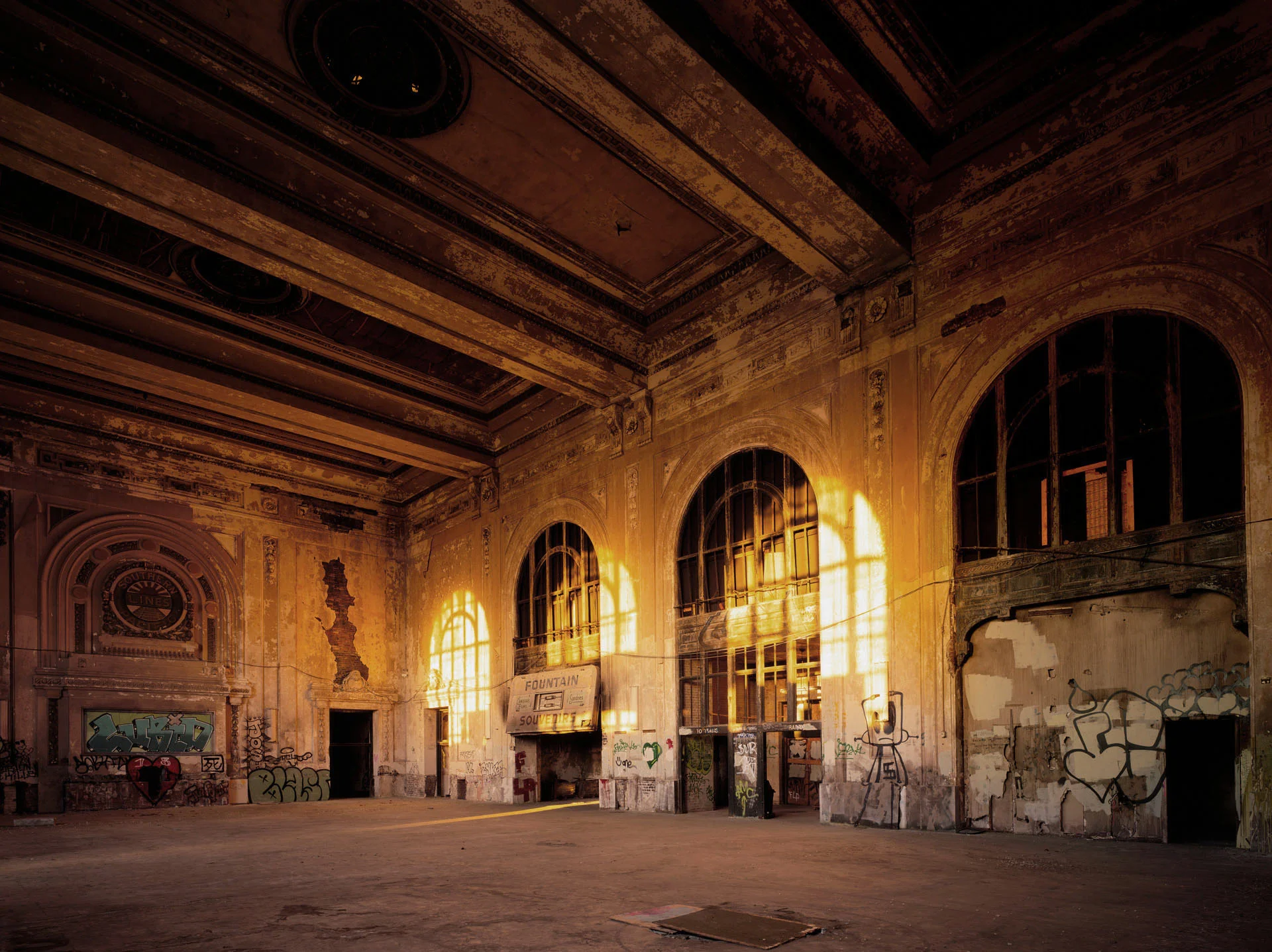 Katherine Westerhout, 16th Street Station—Oakland , 2009, Archival Pigment Print 56" x 72", ed. of 3 | 39" x 52", ed. of 3 | 30" x 40" ed. of 10 | 1 6" x 21 5/8" ed. of 15