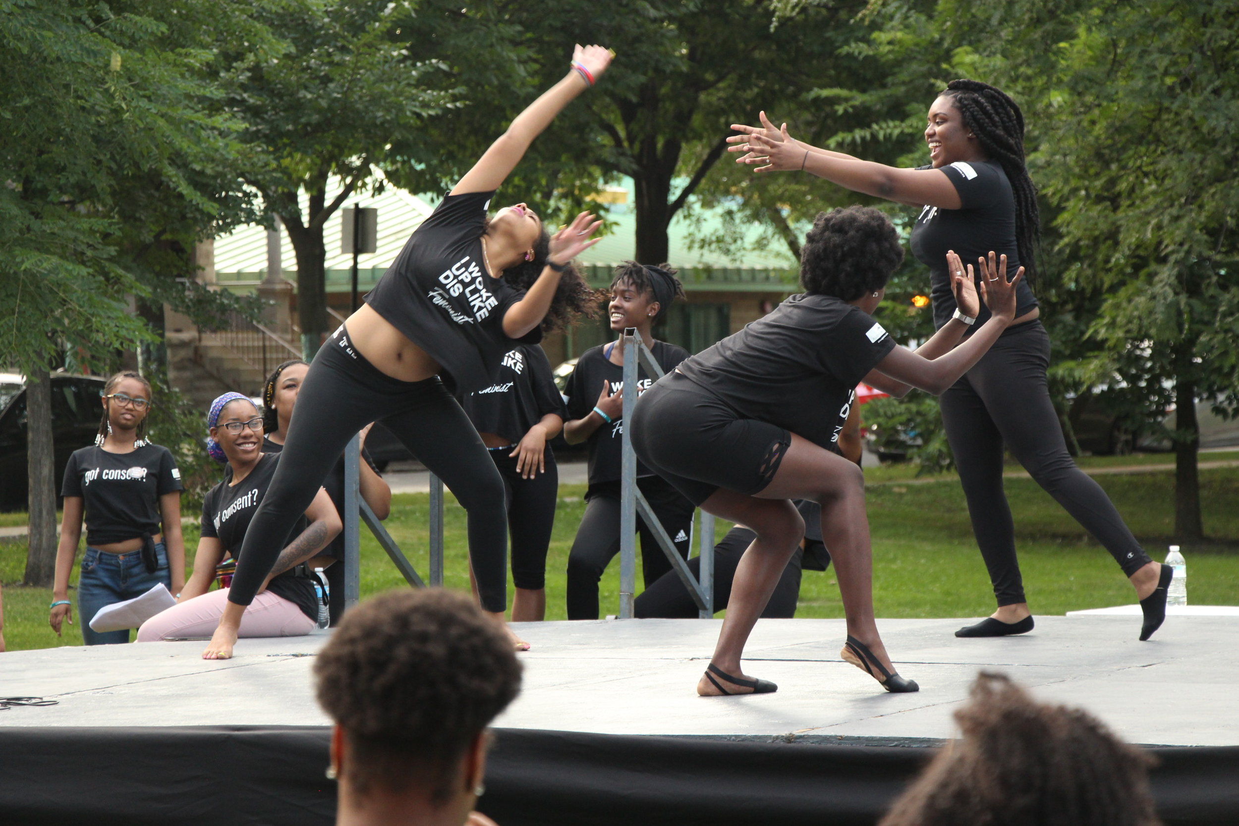  Girl/Friends self choreographed dance performance&nbsp; 