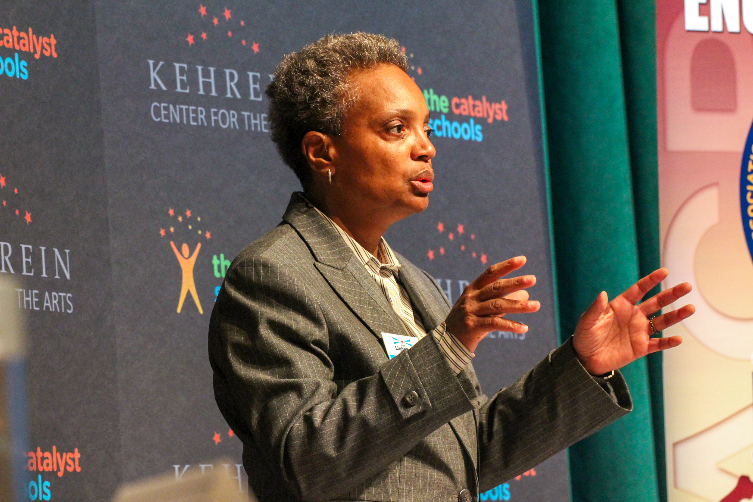 Lori Lightfoot speaks