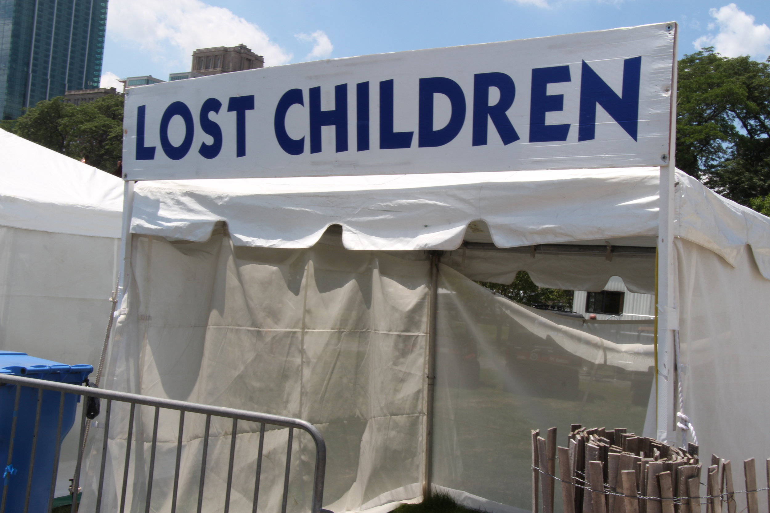  The Lost Children area that was located behind the Ferris Wheel at The Taste. Photo by Diana Adeniyi 