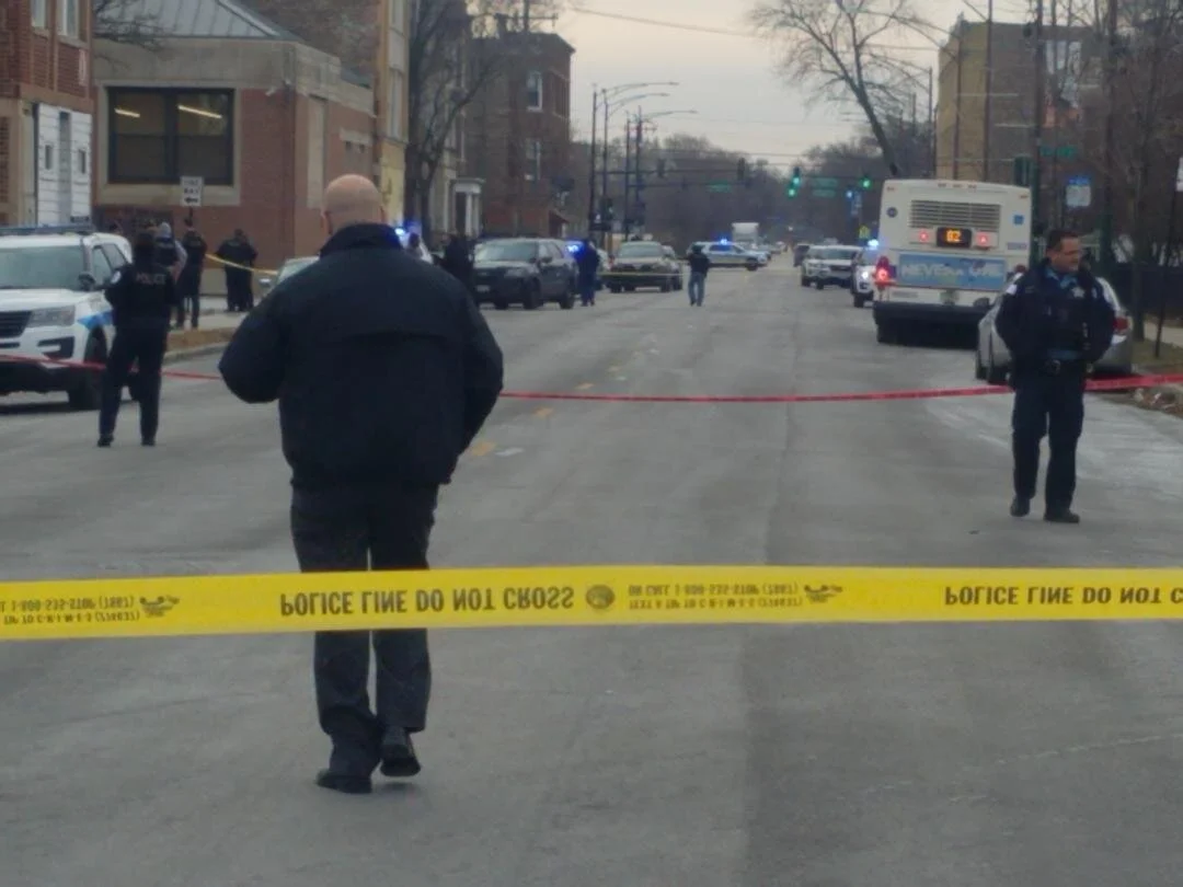 Gunfire exchange outside of North Lawndale library leaves 3-year-old wounded