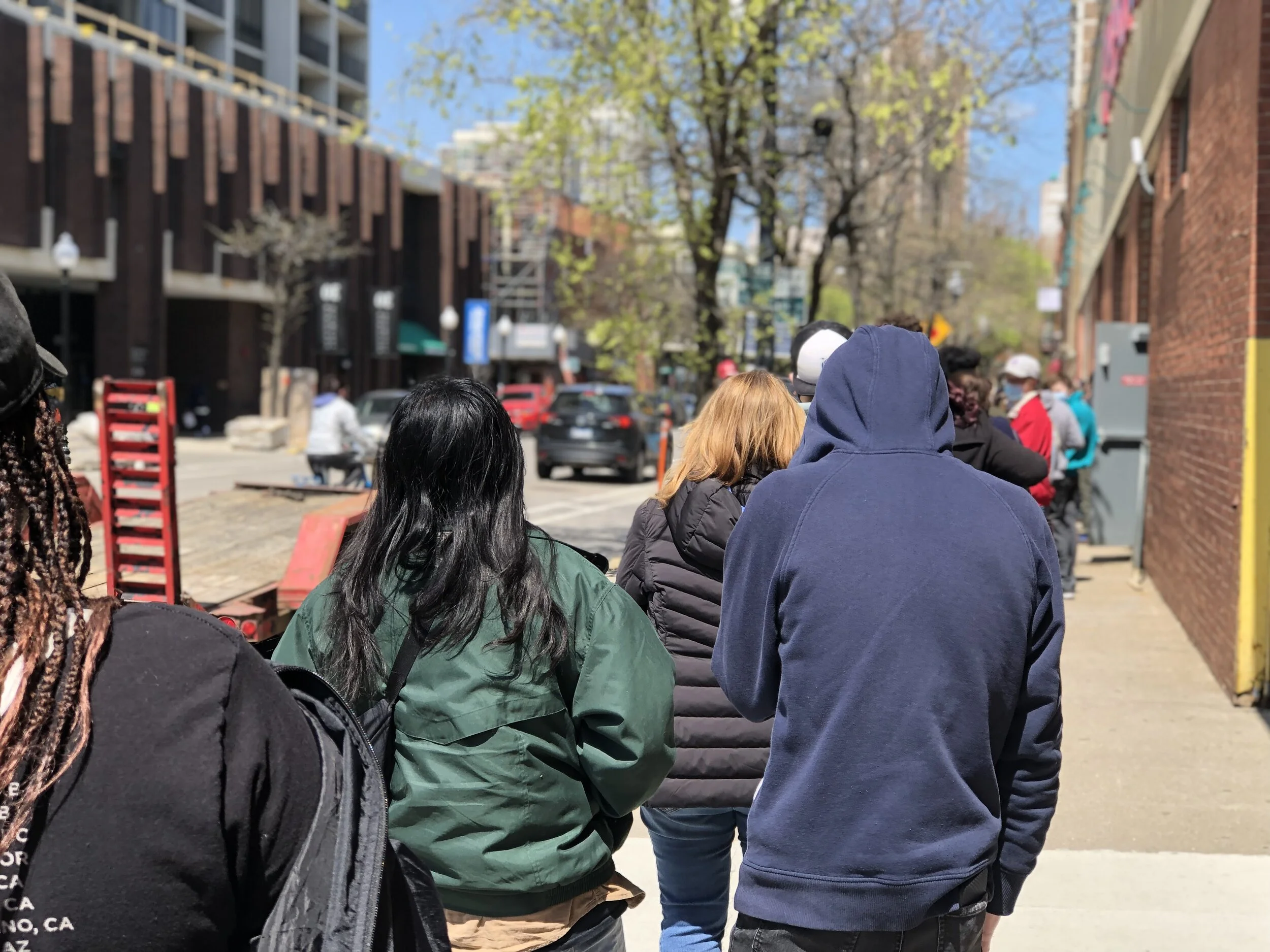 Even with the temporary pause of the Johnson & Johnson vaccine, many students were still excited to receive their first dose