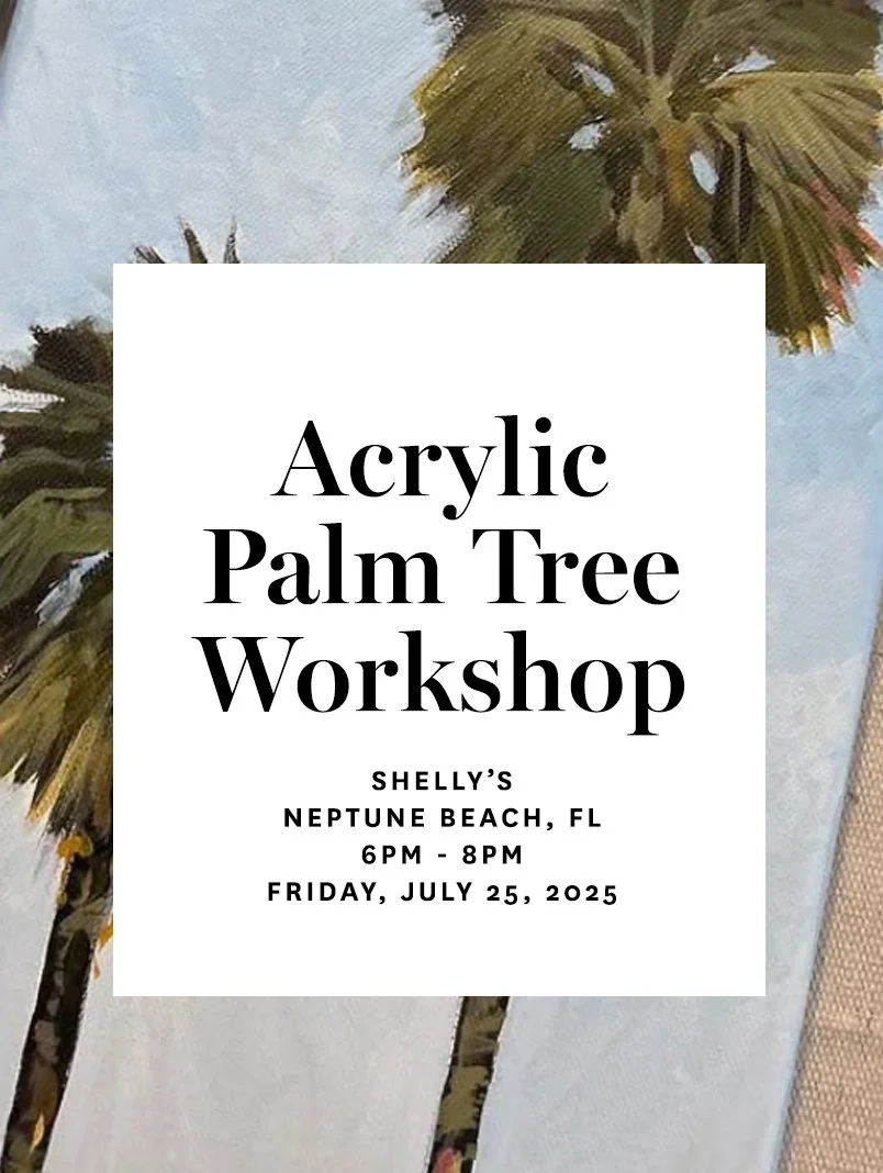 Acrylic Palm Tree Class