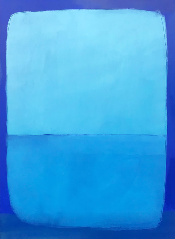 Float SOLD Acrylic on canvas / 36 x 48"
