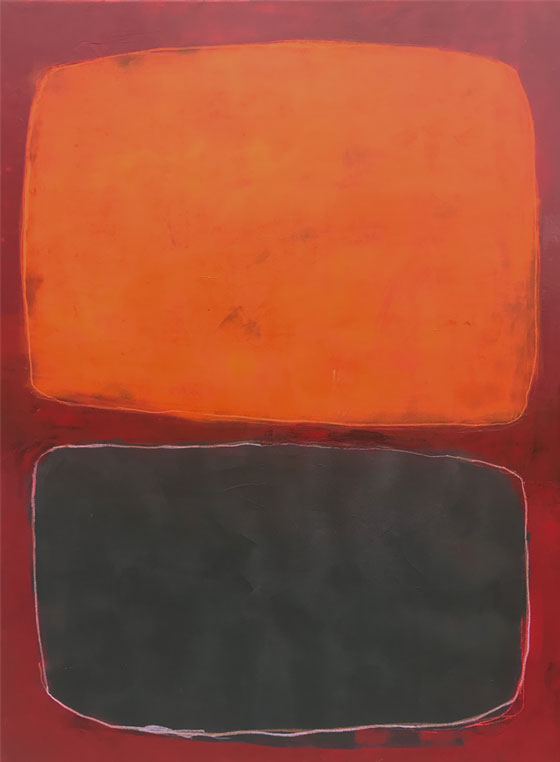 Sink SOLD Acrylic & pastel on canvas / 36 x 48"