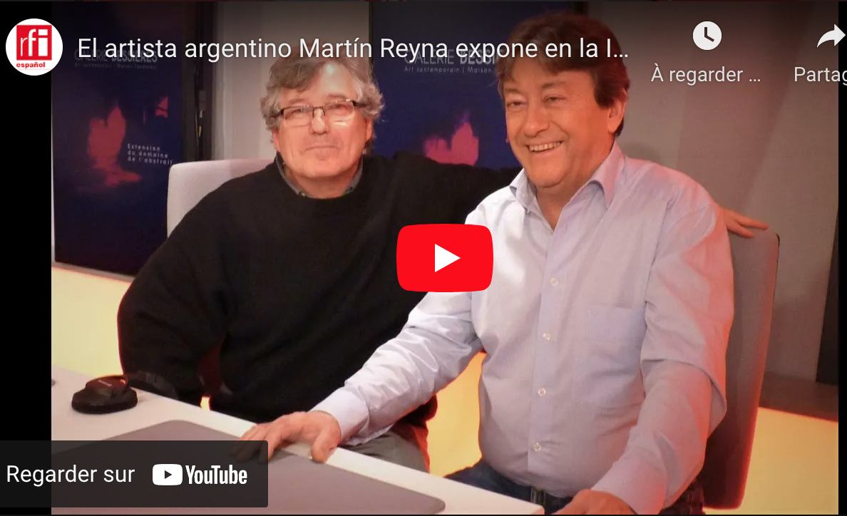 Matin Reyna, artiste argentin sur RFI @Jordi Batallé présente l’exposition “Extension du domaine de l’abstrait”