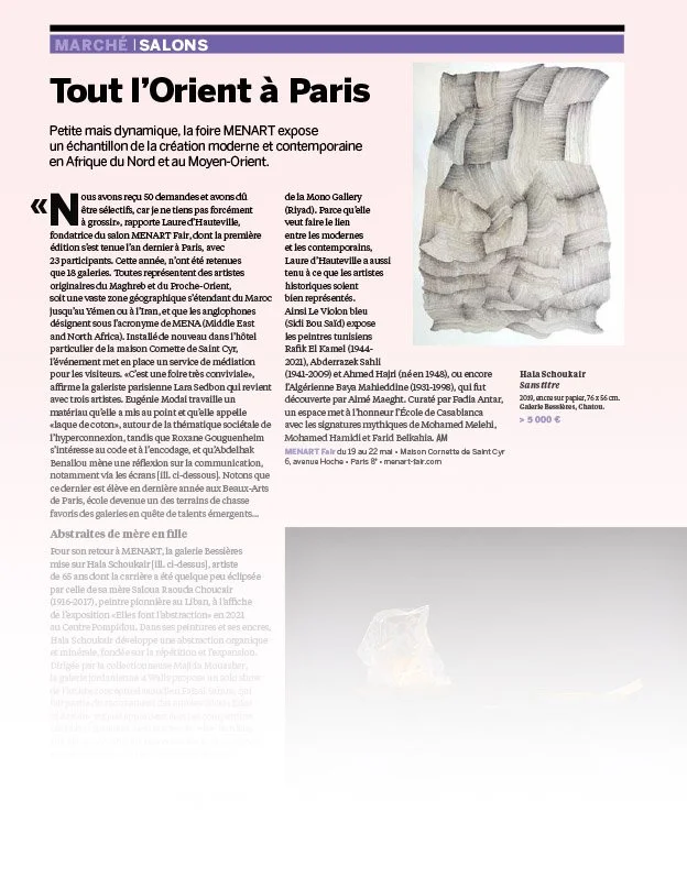 "Tout l’Orient à Paris" - Beaux Arts Magazine 