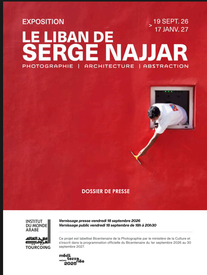 DOSSIER DE PRESSE EXPOSITION DE SERGE NAJJAR IMA TOURCOING