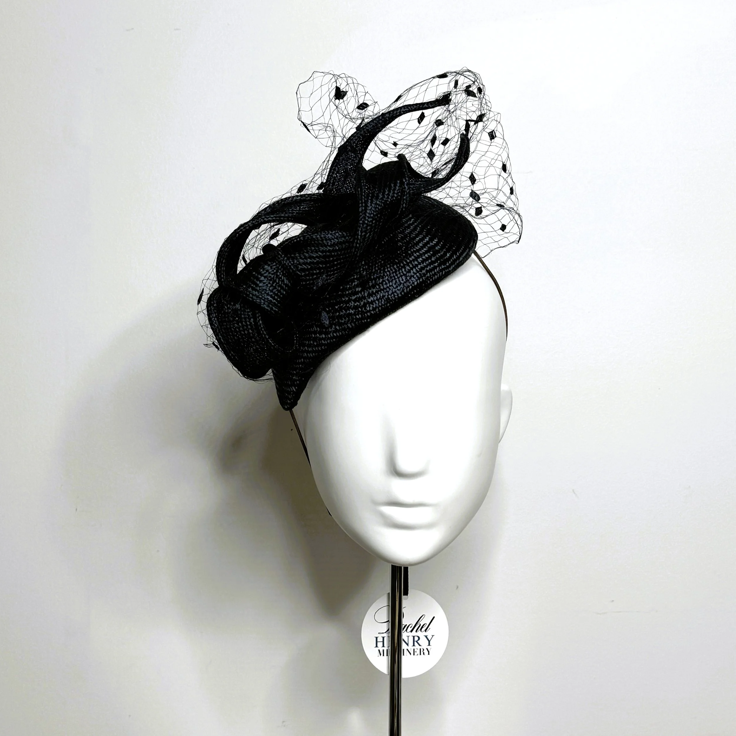 Head Hugging Hat by Rachel henry Millinery