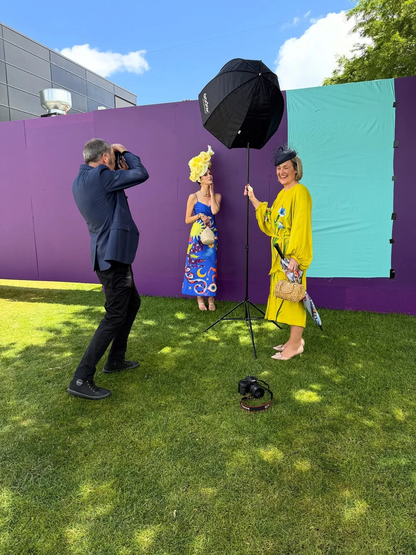 What a day! 

Finally out showcasing this years entry into The Lillian Frank Millinery Awards at @flemingtonvrc . 

For how this year has rolled out, I feel like a winner anyway.  But the real winner deserve all the glory. 
1st- @millinerylaalaa 
2nd