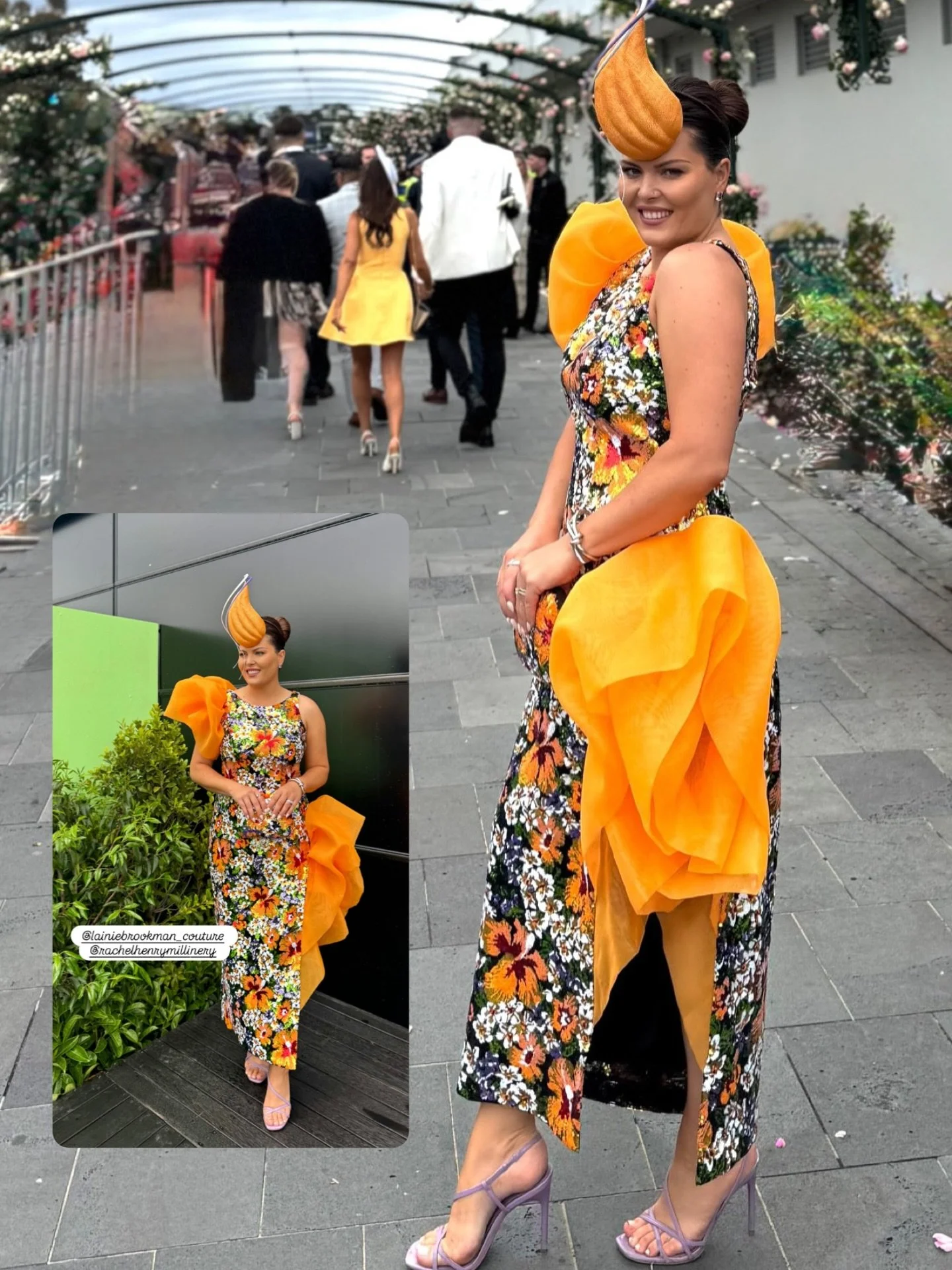 Take us back to the first week in November the fashion stakes were high! 

#millinery #fotf #fashion #colour #costom