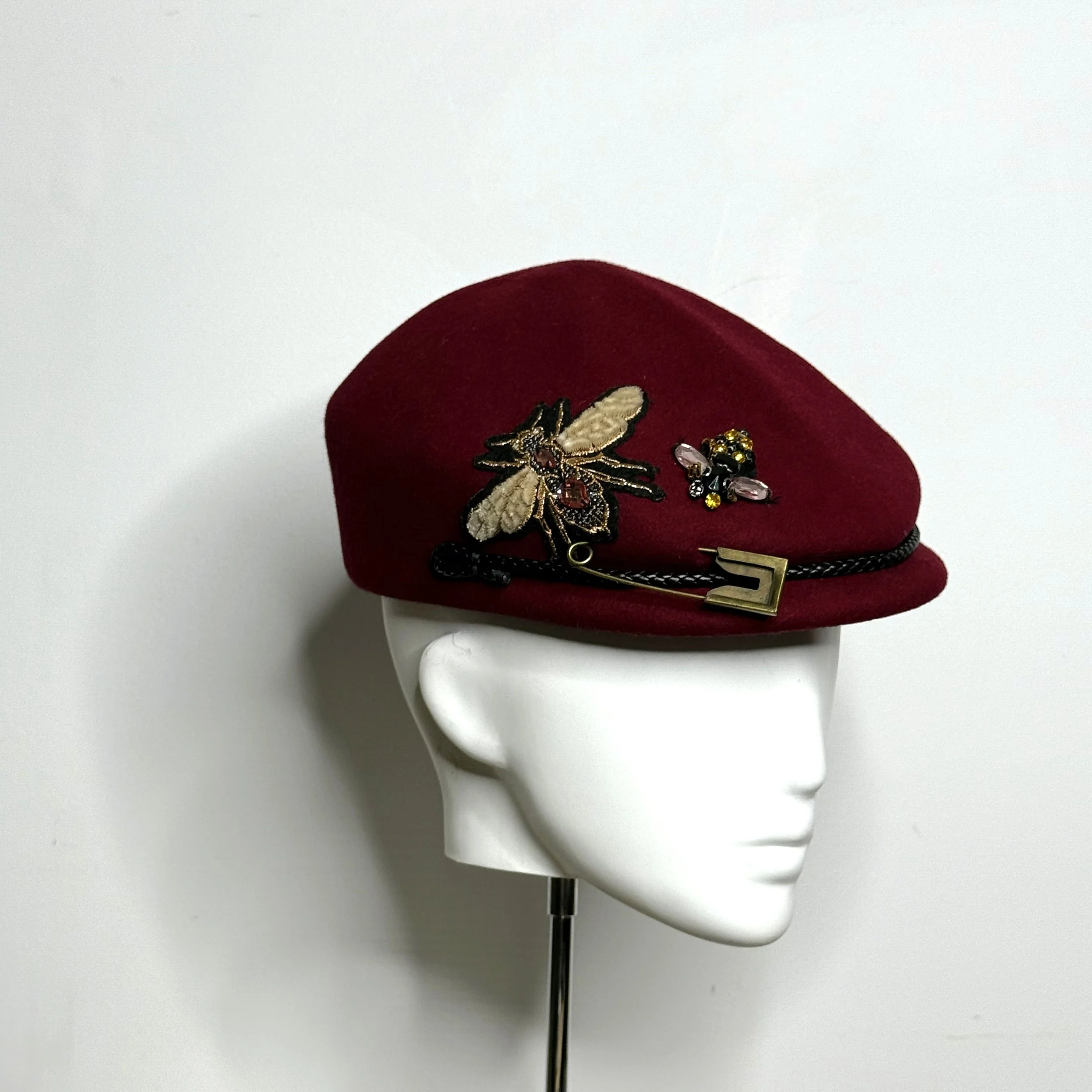 Hat made by Rachel Henry Millinery