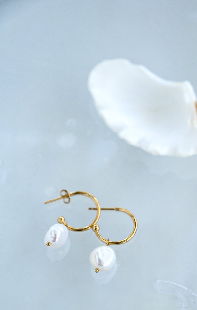 Gold Pearl Hoops 2.jpeg