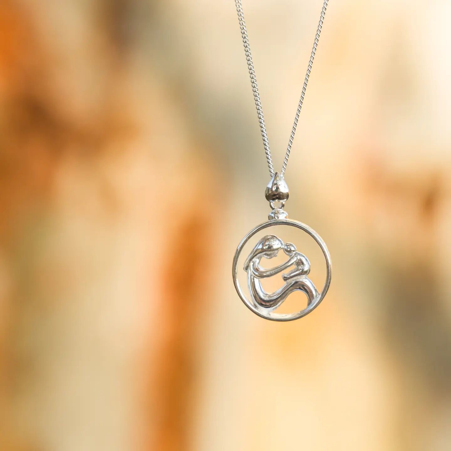 🌸✨ Celebrating the timeless bond between mother and child this Mother's Day! 💖 

Our sterling silver mother and baby pendant captures the beauty of that precious connection. Show mom some love with a gift that's as special as she is. 

Soon to be r