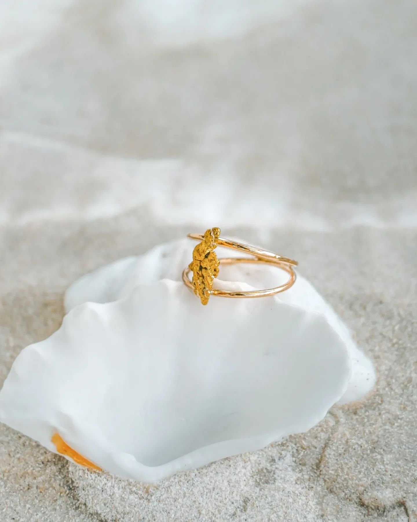 ✨ Handcrafted with love and a touch of nature's beauty ✨

Introducing this stunning ring crafted in 9k yellow gold, featuring a locally sourced gold nugget at its heart. 

Each piece tells a story, and this one celebrates the raw elegance of nature. 
