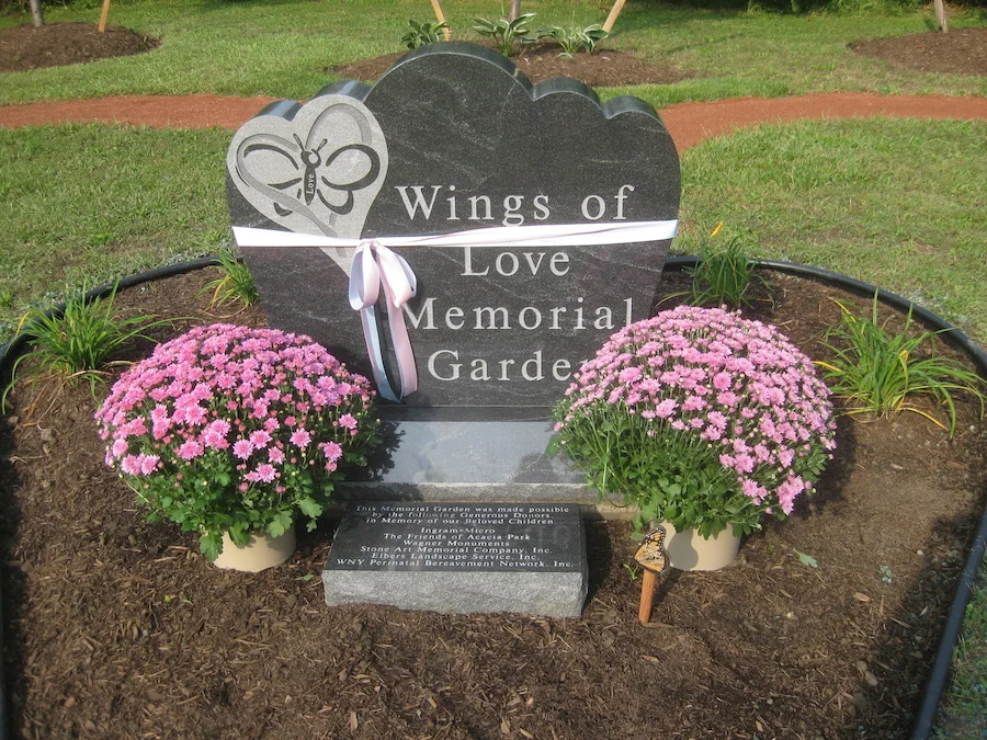 Dedication of the Wings of Love Monument