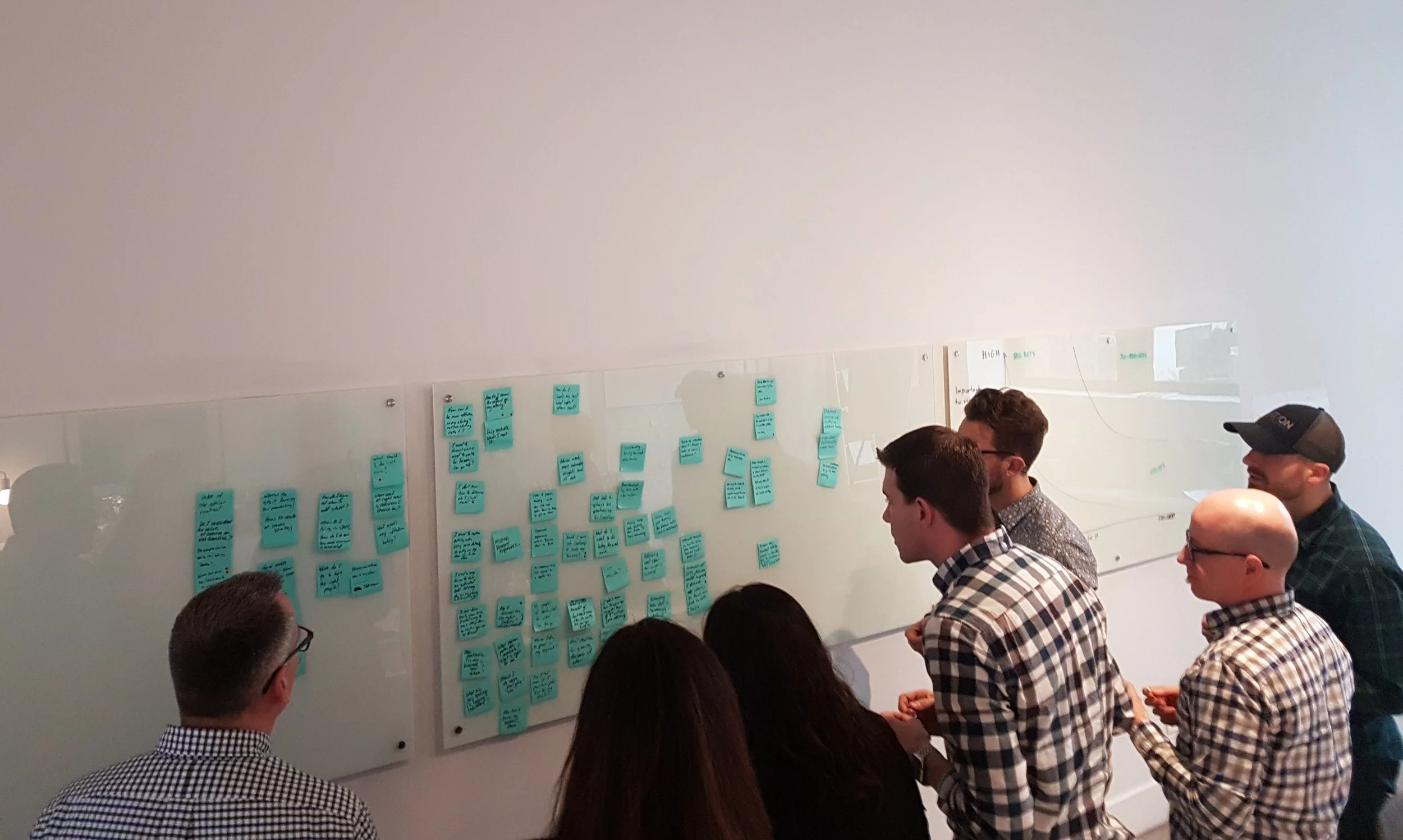 In a group alone format, we used creative problem-solving techniques to diverge and converge on problems and solutions that were to be the focus of the vision.