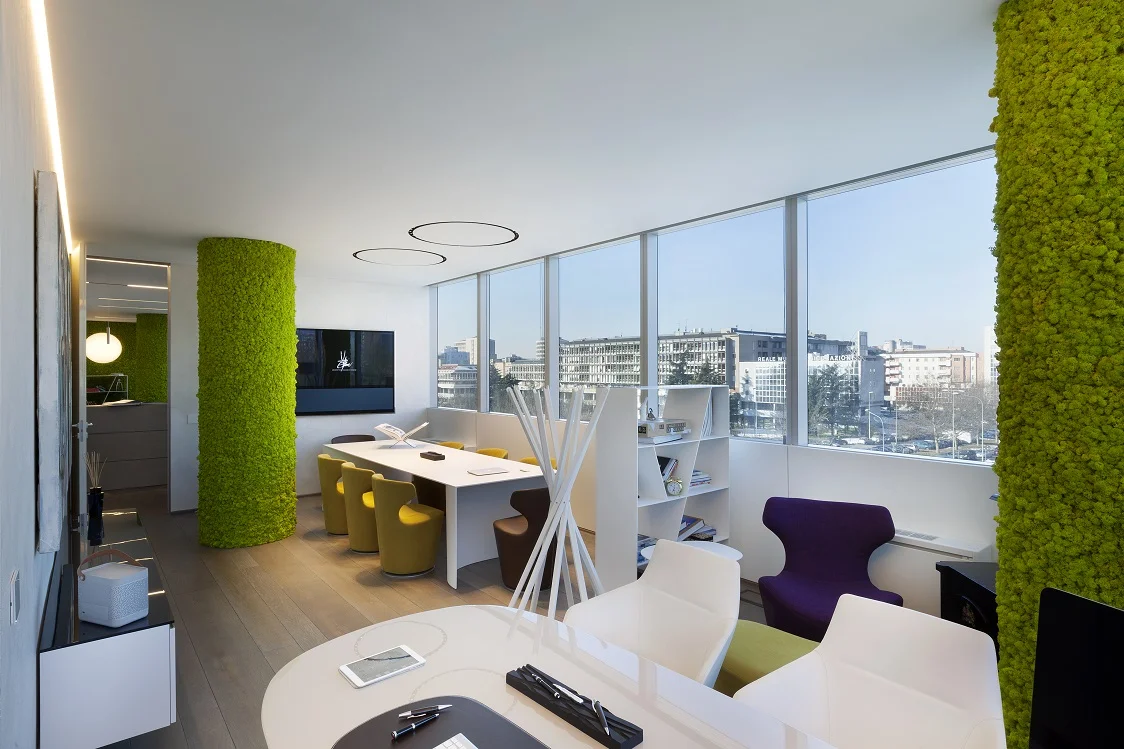 FlexiMoss, a MOSSwall® for flexible applications