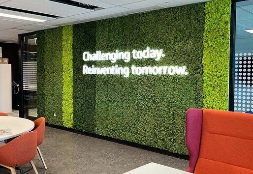 ✳️ A brand new fit out for a Perth office an Engineering company called JACOBS @jacobsconnects 💚

OurJacobs MOSS-wall FLEXi ✳️ in colors MINT, WASABI and THYMUS. 

Looks so good!✅🌿
✳️ @verdeprofilo 

.
.
.
.

#mosswall #greenwall #greenwalls #engin
