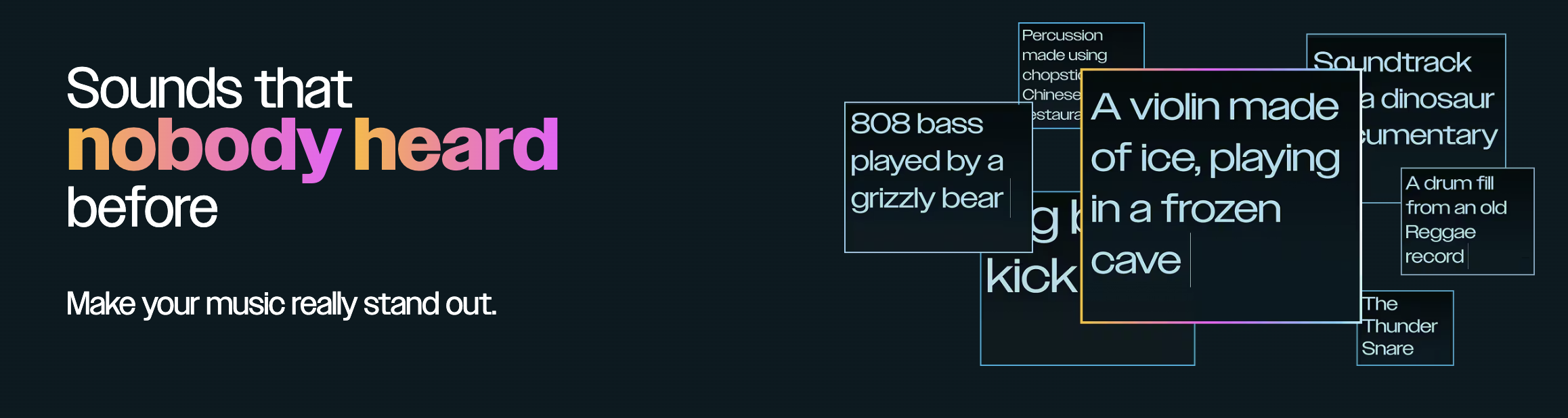 Waves Illugen sample generator