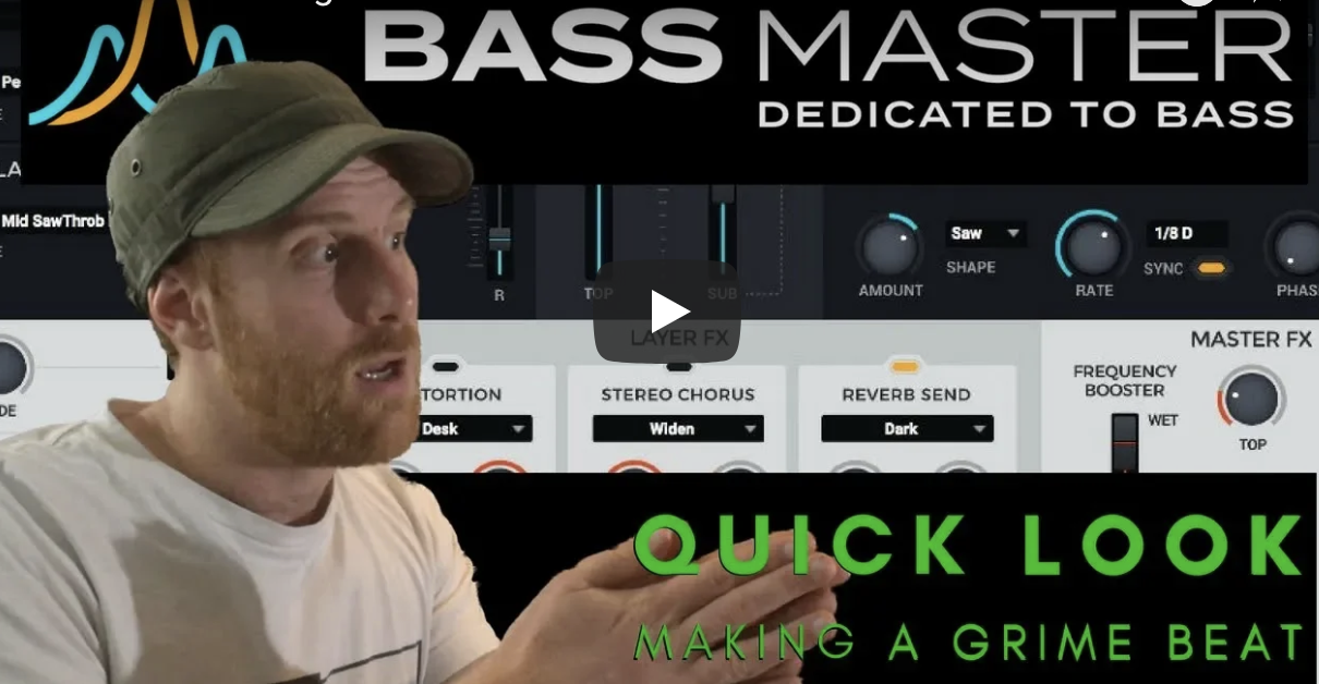 Bass Master Plugin - How to Make a Grime Bass