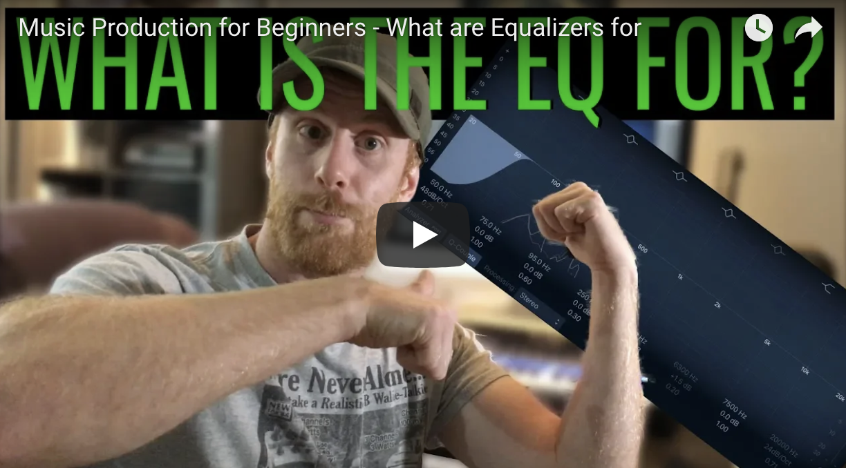 Music Production for Beginners - What are Equalizers for