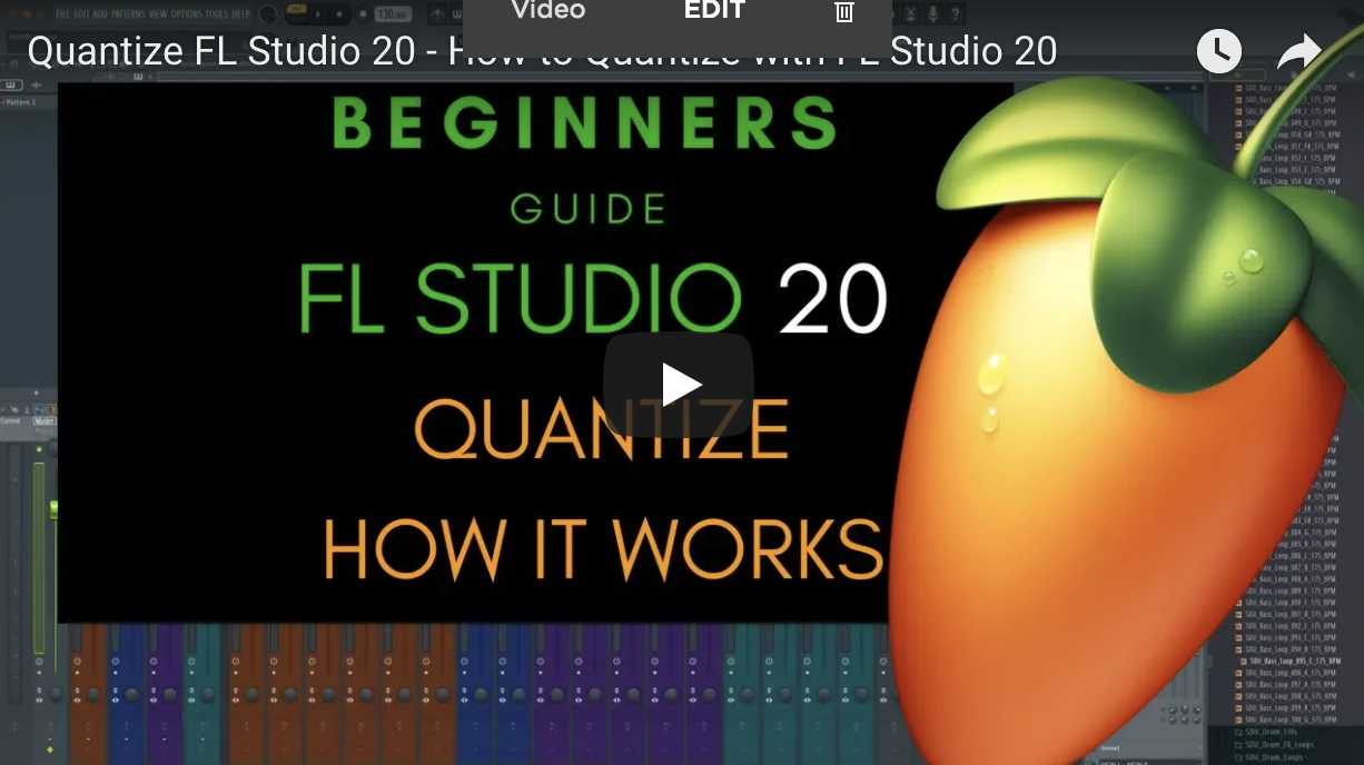Quantize FL Studio 20 - How to Quantize with FL Studio 20