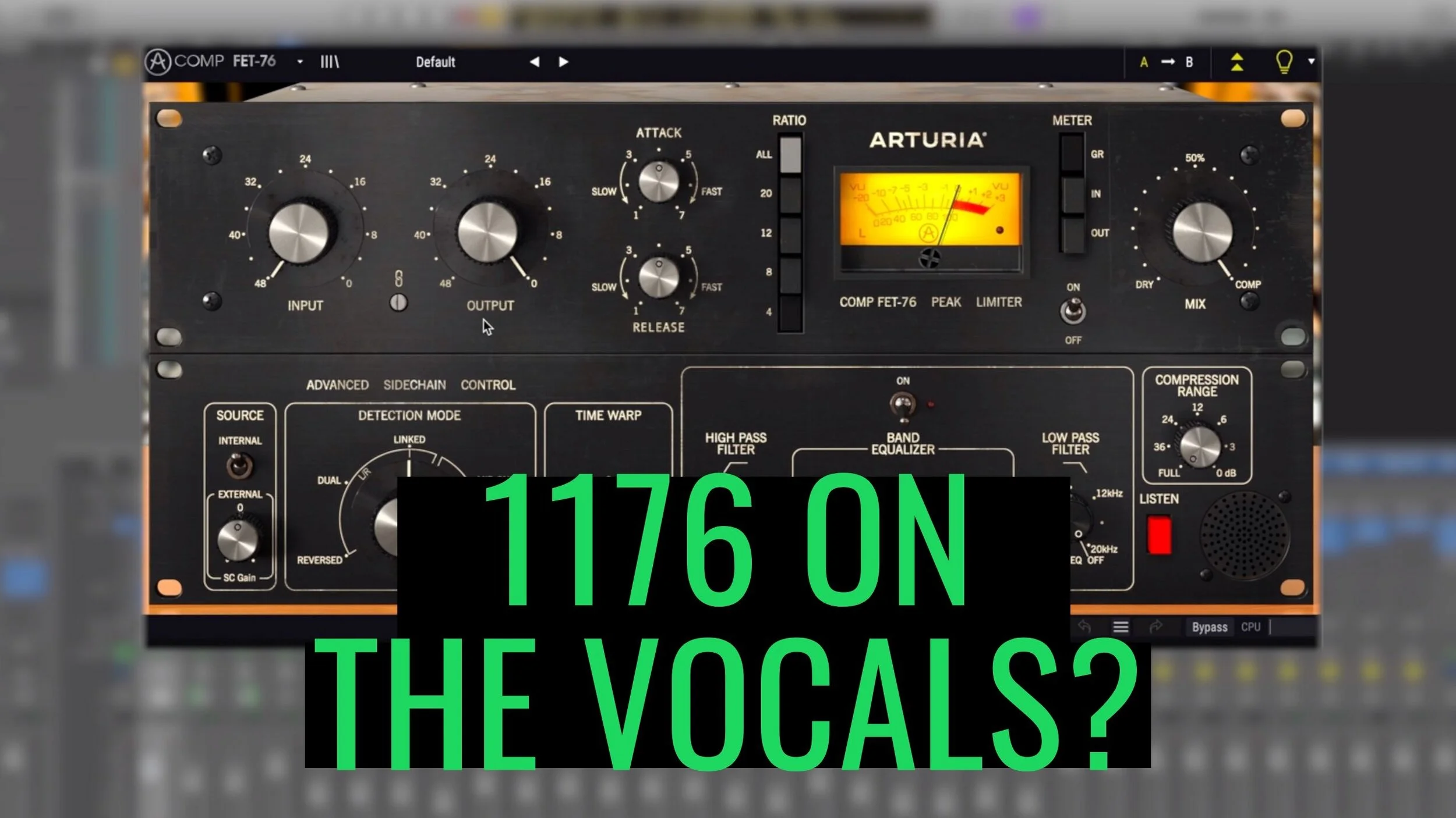 1176 vocal bus compression