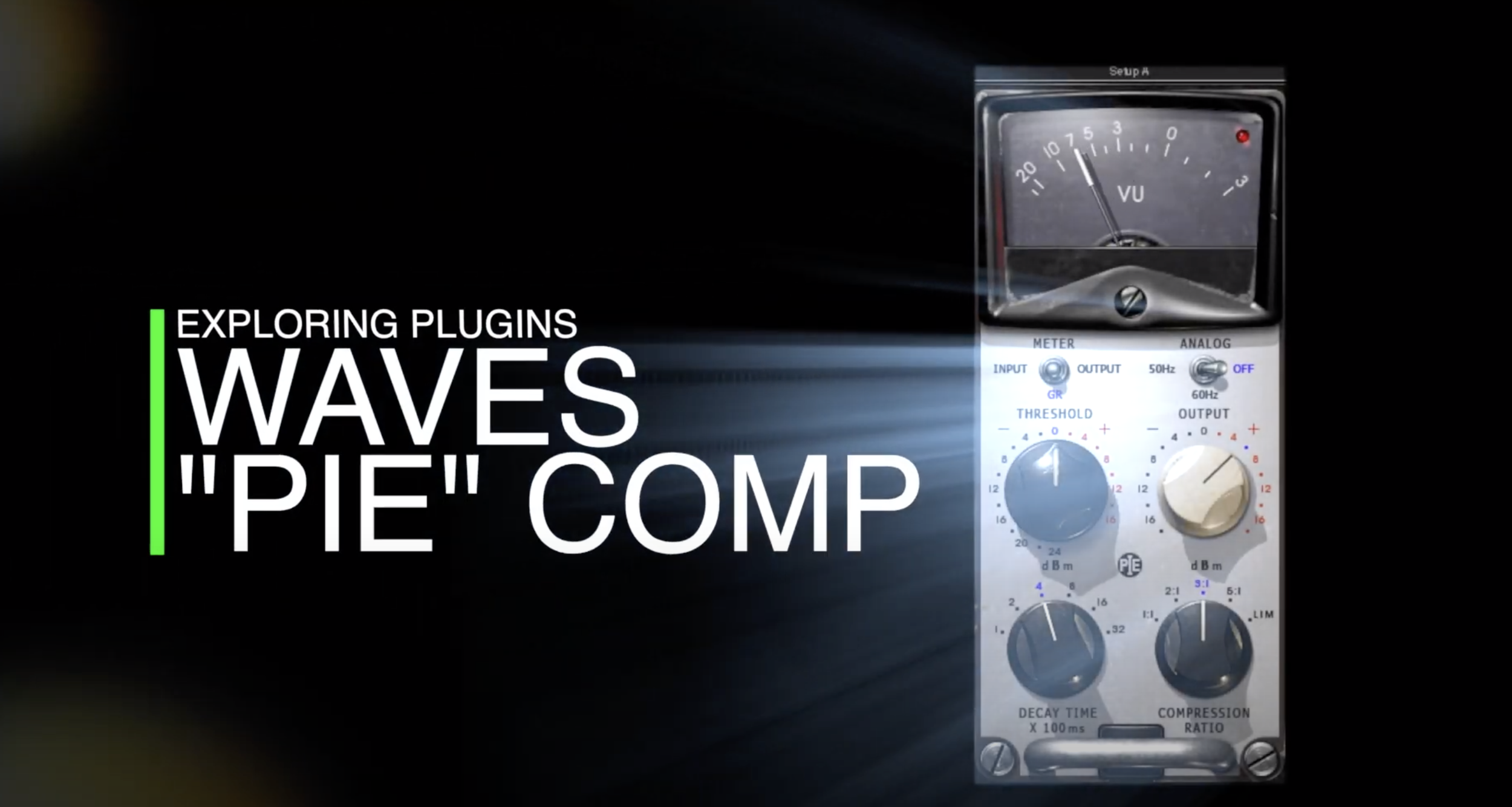 Pie Compressor Waves - My little secret drum bus compression plugin