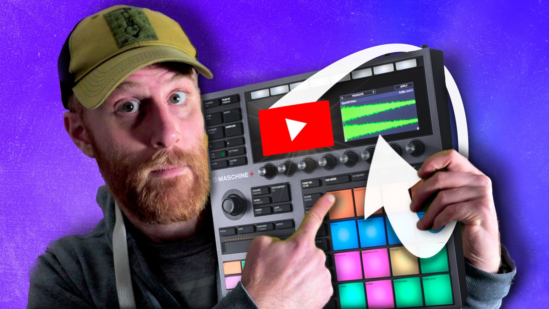 Sampling From Youtube in Maschine Plus