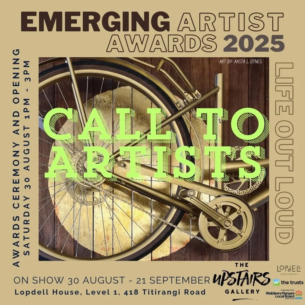 Call to Artists - Emerging Artist Awards 2025 — The Upstairs Art Gallery