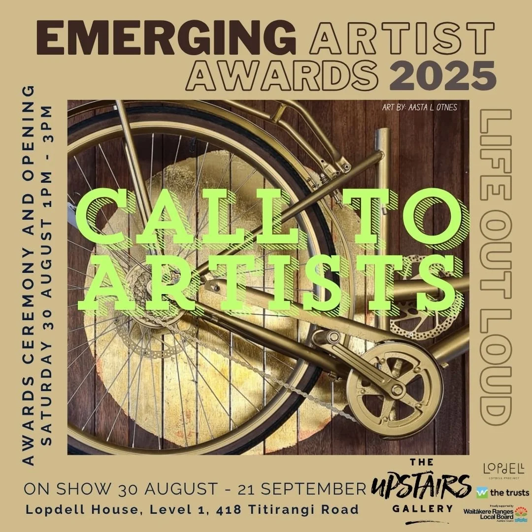 Call to Artists - Emerging Artist Awards 2025 — The Upstairs Art Gallery