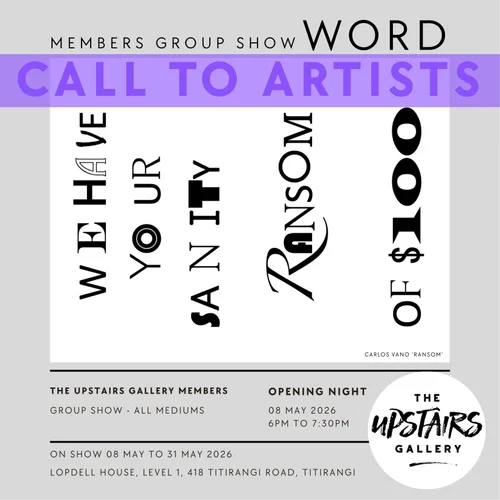 Call To Artists — The Upstairs Art Gallery