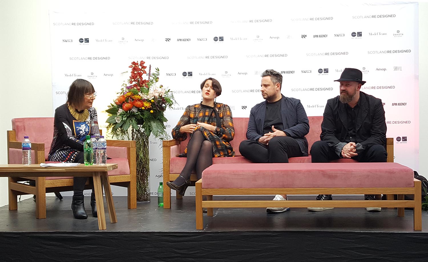 Hilary Alexander OBE, Holly Fulton, Kestin Hare, Martyn Roberts