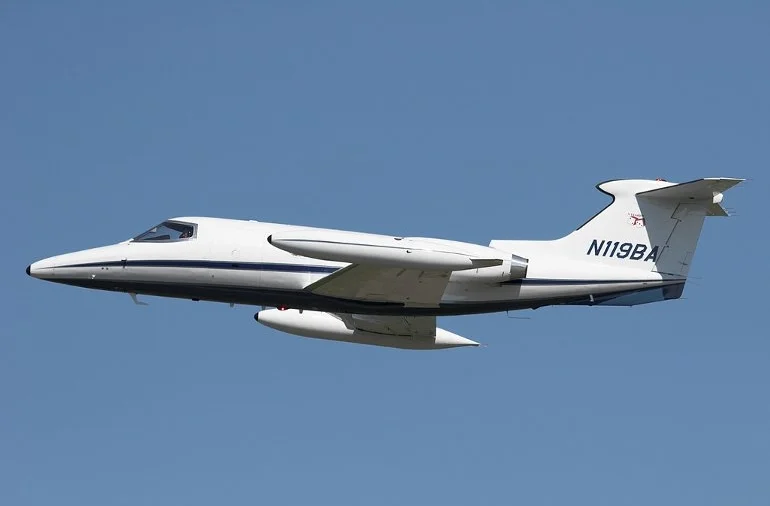 Game changer: World's first ever pure business jet, the Learjet 23