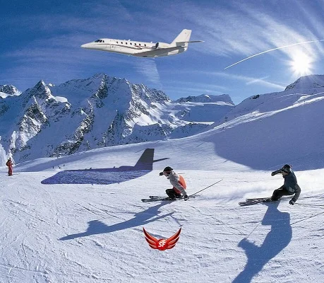 Contact SuperFLY on +44 (0)208 242 4992 (24hrs) to enquire about private jet travel and helicopter transfers to ski resorts