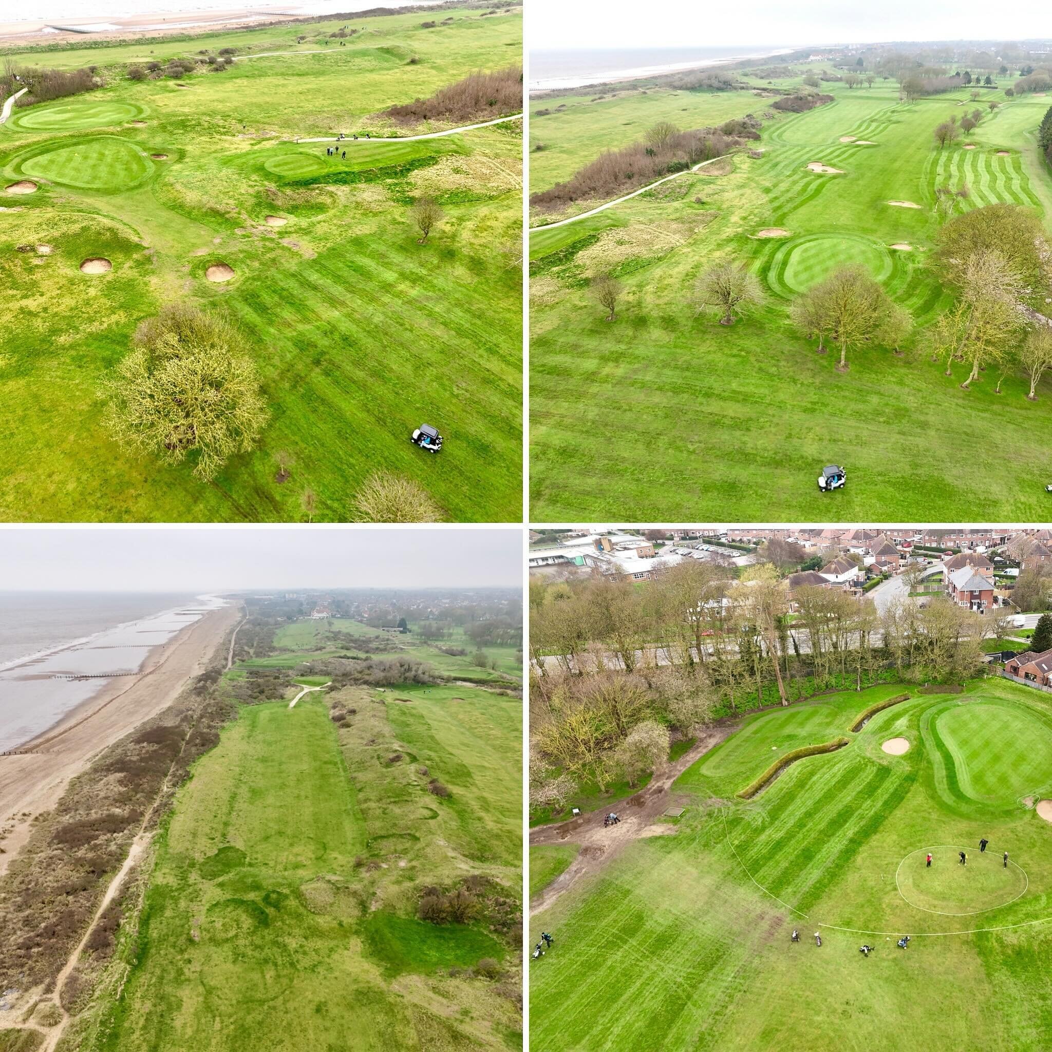 With many golf courses closed, or partially closed, due to the wet weather, North Shore Golf Club in Skegness was superb today and fully open⛳️ Thank you for looking after us today 🎥🎬