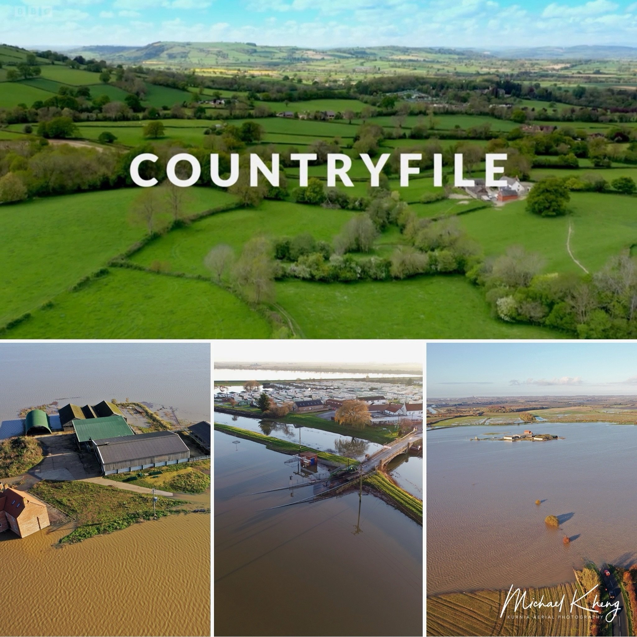 Don&rsquo;t miss Countryfile, tonight at 6pm on BBC1. Always a pleasure to provide drone footage for the show as a BBC recognised supplier. For your next production please get in touch 🎥🎬

#thedroneman  #kurniaaerialphotography #DroneProduction #Ae