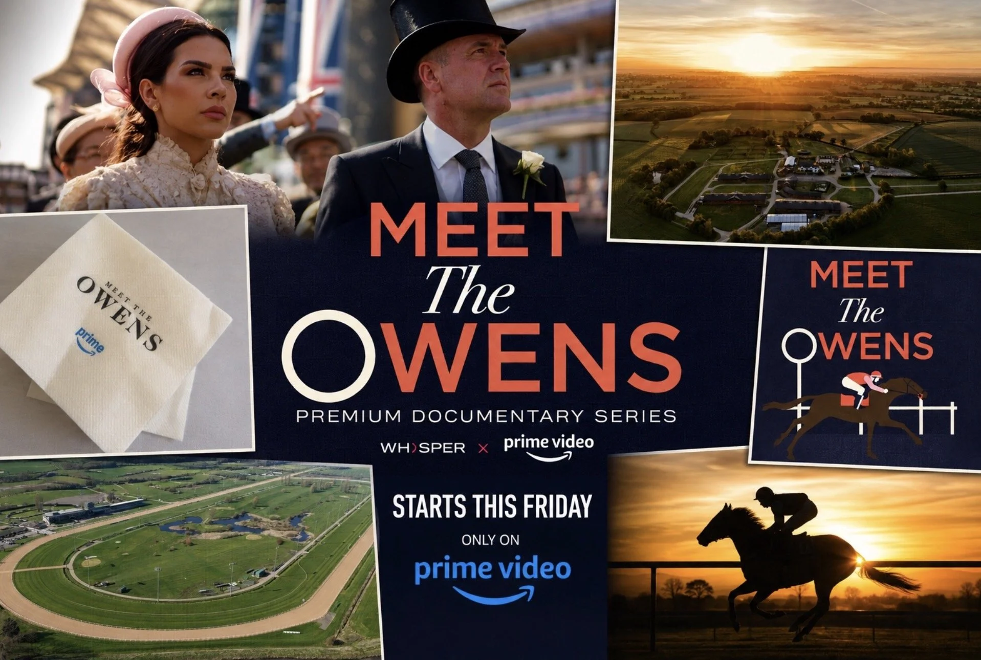 DJI Inspire 3 drone filming for Meet the Owens Prime Video series