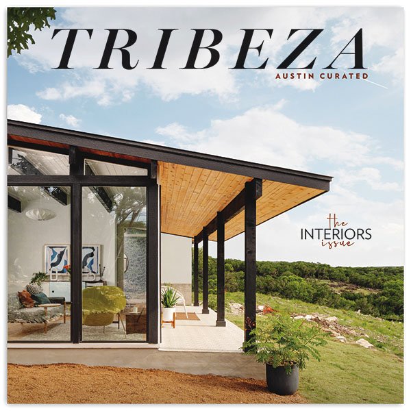 Mid-century modern home near Lake Travis designed by Breathe Design Studio featured in  Tribeza Magazine