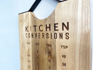 Kitchen Conversions Personalized Cutting Board – Cupcake Queen's World