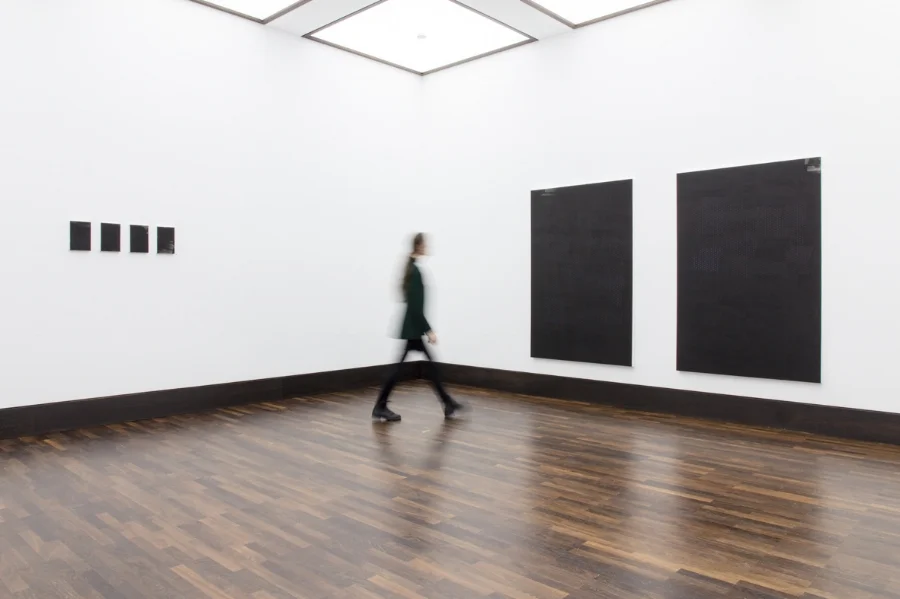 Installation View , 'Long Distance Call' at Galerie Gisela Clement
