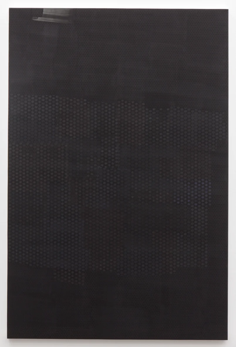 Burial oil graphite and plaster on panel, 180 x 120 cm, 2018