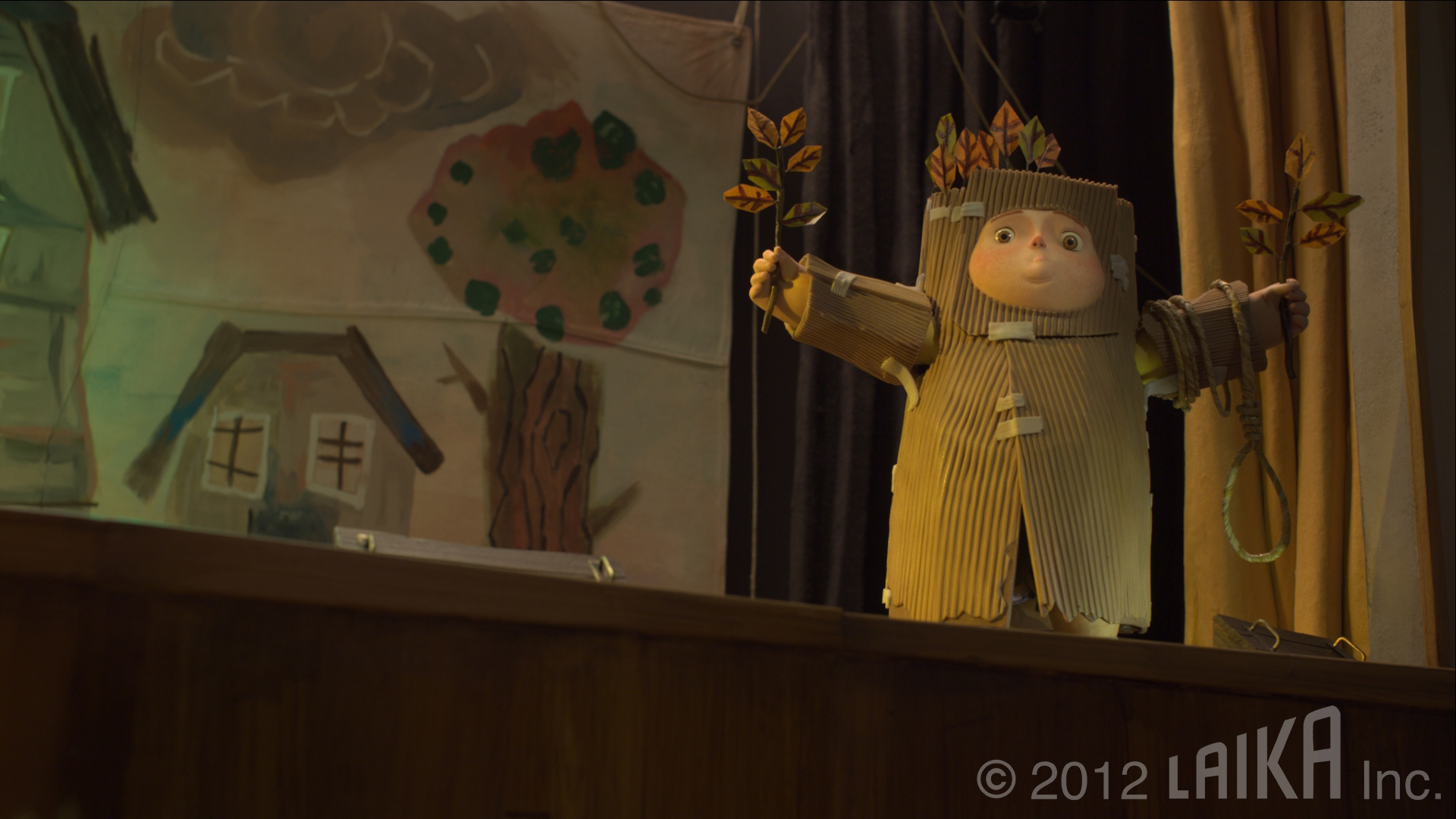 ParaNorman, 2012. Rapid Prototype Dept. Neil’s face and cardboard costume.