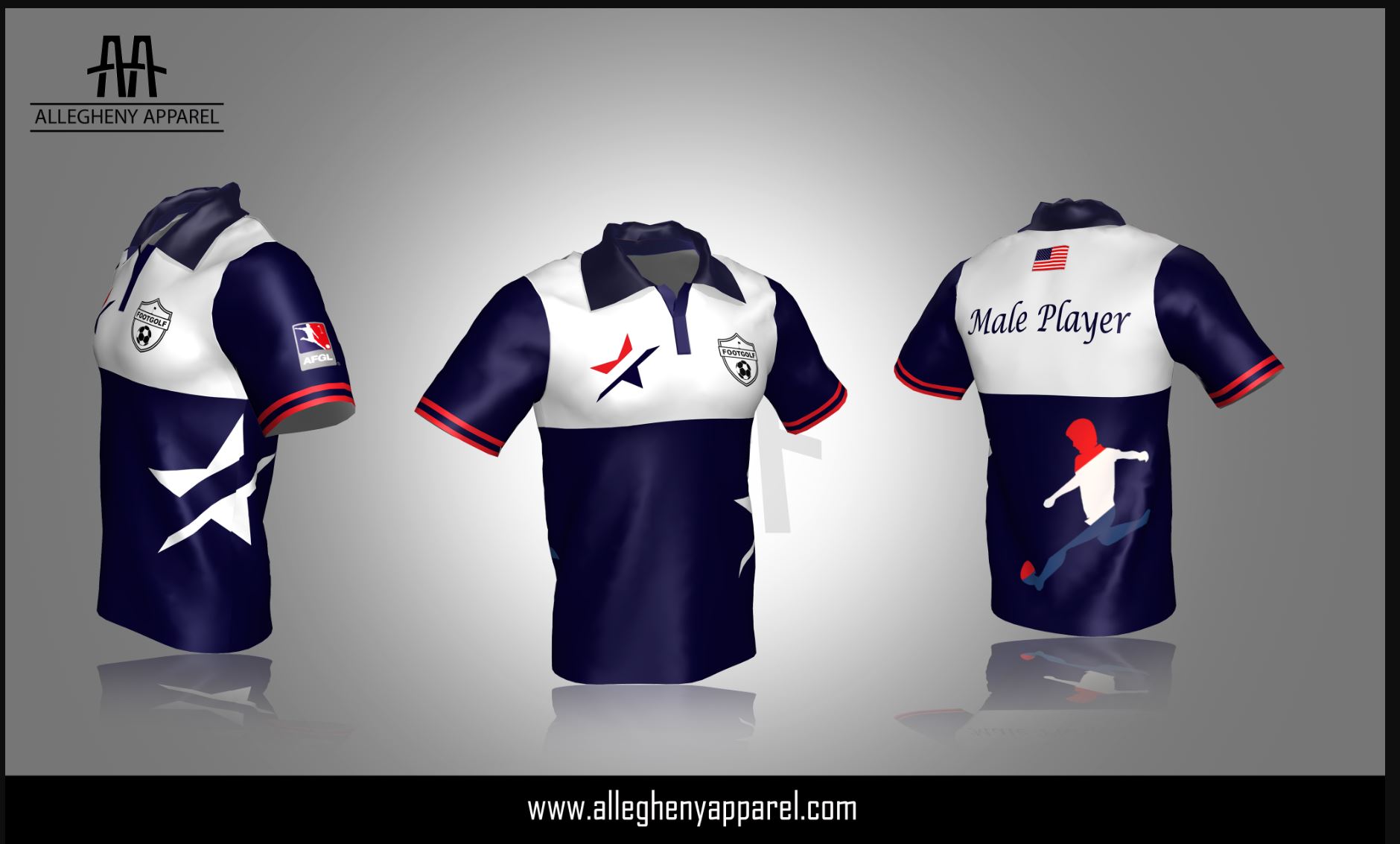 4M Printing Services - Full Sublimation Polo Shirt Designed