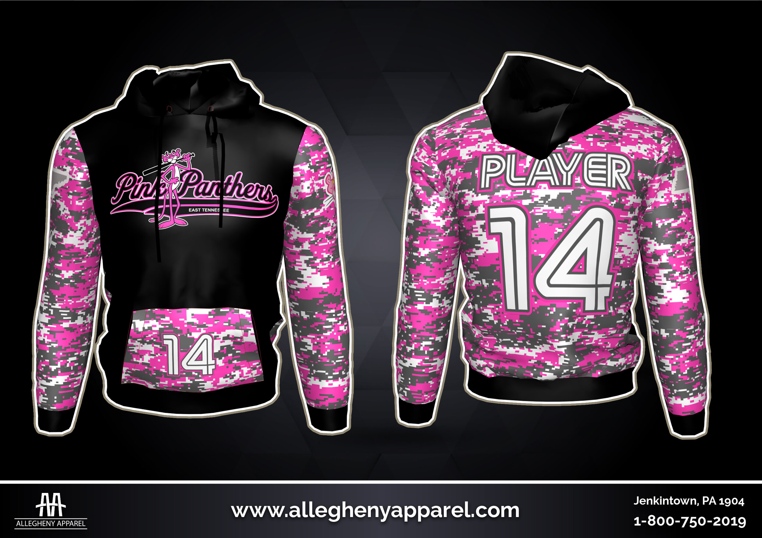 Custom Sublimated Hoodies, Personalized Hoodies, Custom Sublimated