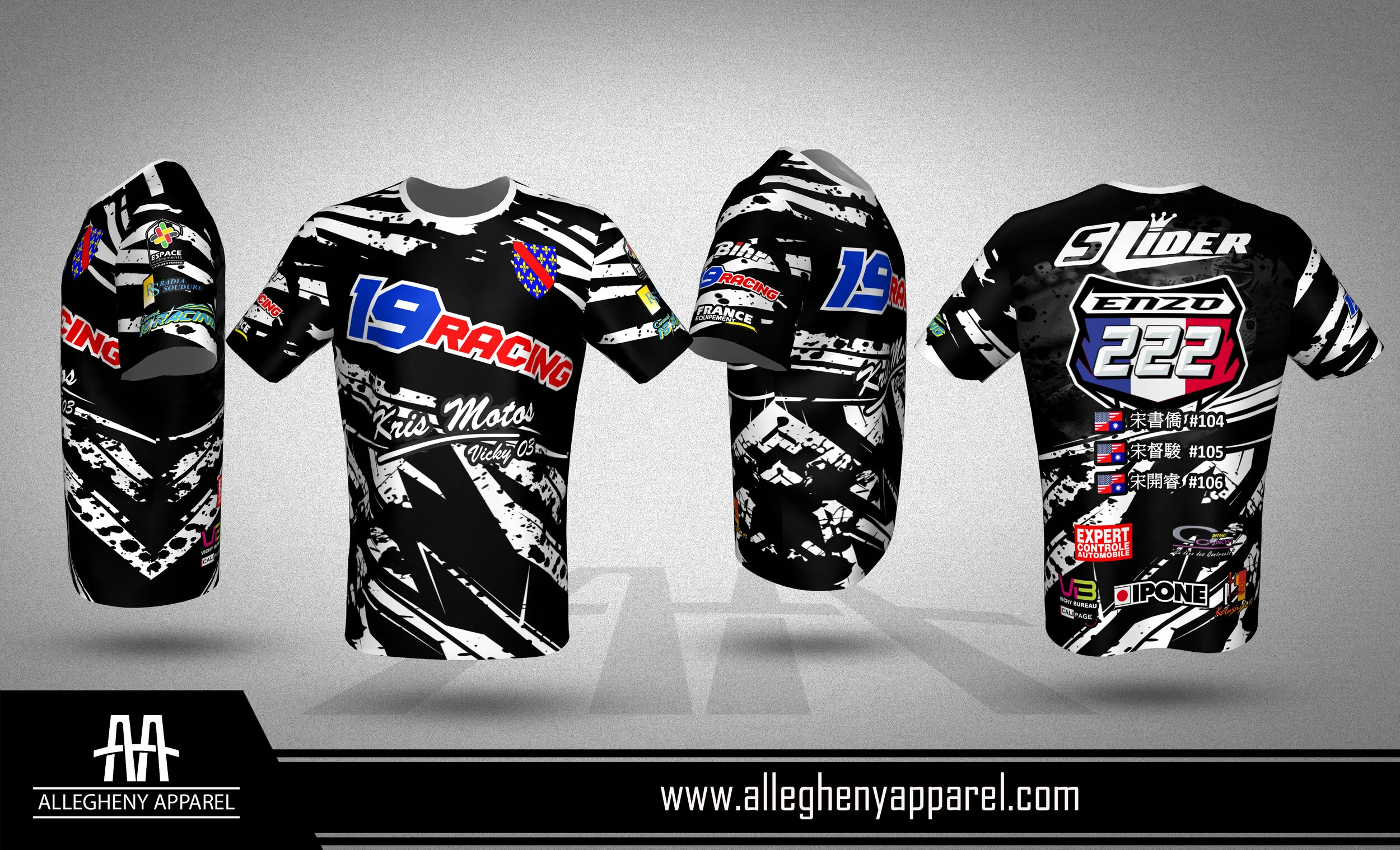 sublimation dry fit shirt