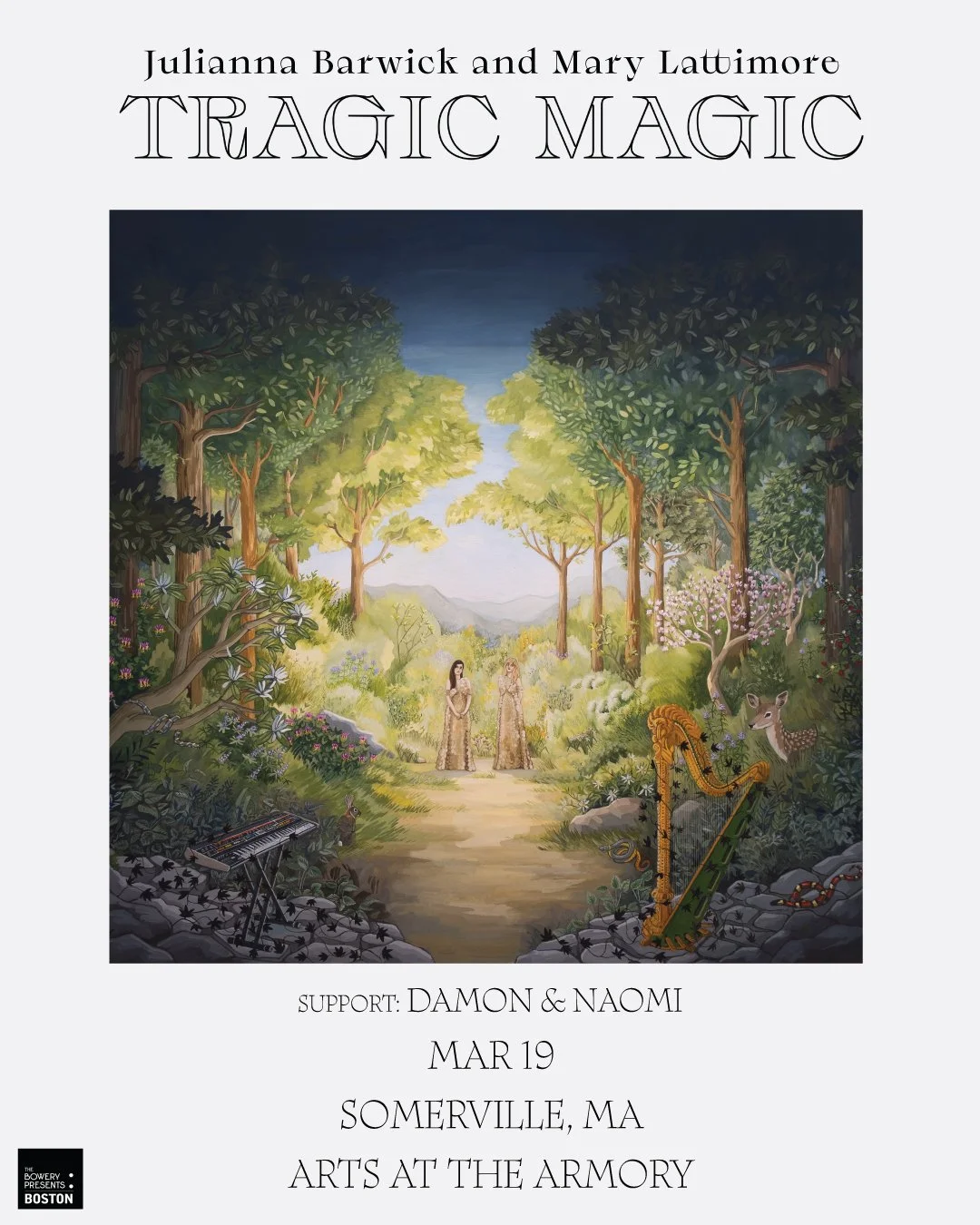 with Mary Lattimore and Julianna Barwick